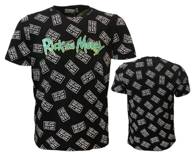 Produktbild von Rick & Morty Do Not Develop My App T-Shirt Schwarz - XL