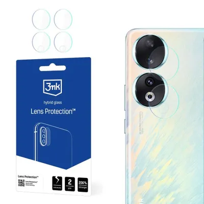 Produktbild von 3mk Hybridglas Lens Protection für Honor 90  Kamera Objektiv Kameralinse 0,16mm 6H (4 Stück)
