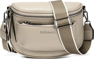Image de Eleganci® Bumbag Femme - Sac à foin élégant pour le téléphone portable et les essentiels - Sac crossbody ajustable en beige