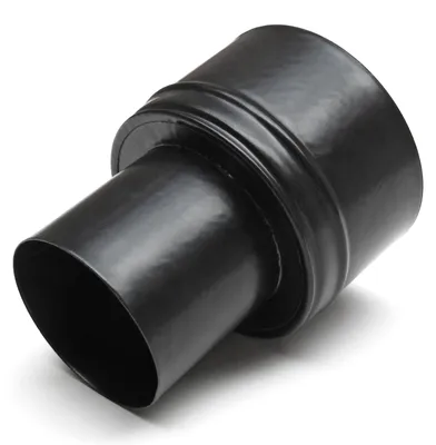 Produktbild von Raik Pelletrohr / Ofenrohr Erweiterung 100mm -150mm schwarz