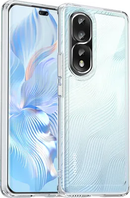 Immagine prodotto di Custodia per Honor 80 Pro trasparente, custodia protettiva in silicone TPU antiurto Trasparente