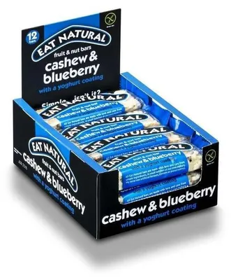 Produktbild von Eat Natural Frucht-Nuss-Riegel 12 x 40g – Energiericher Snack mit Früchten & Nüssen