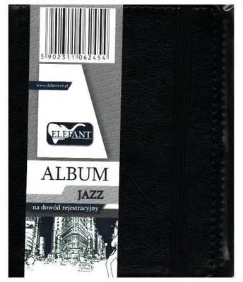 Immagine prodotto di Album targa jazz nero ELEFANT