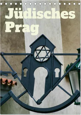 Produktbild von Jüdisches Prag (Tischkalender 2025 DIN A5 hoch), CALVENDO Monatskalender