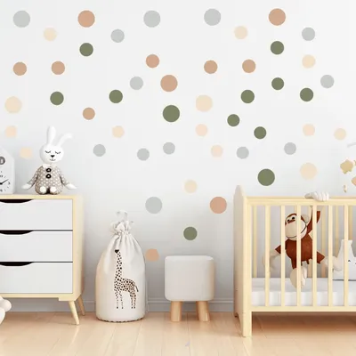 Produktbild von Wandsticker Farb punkt Wandaufkleber für Schlafzimmer Wohnzimmer Fenster Wand dekoration,Home Dekoration,wandtattoo für  Schlafzimmer,Wohnzimmer