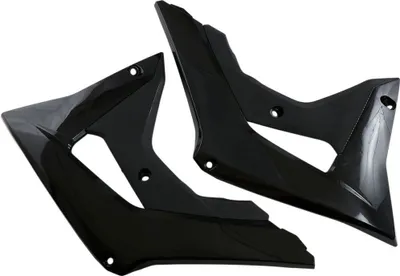 Produktbild von Ufo Honda Crf 250 R 18 Kühlerverkleidungen Schwarz  Schwarz One Size