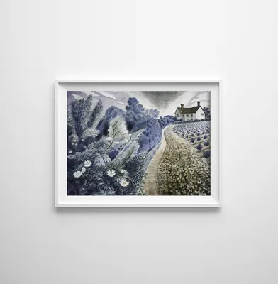 Produktbild von Poster - Canvas - Leinwand - 84,1 cm x 59,4 cm - Fotoposter - Leinwandkunst - Eric Farm Raviliousa