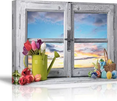 Productafbeelding van Famanu Wanddecoratie: Elegante tulpenprinten - 40,6 x 30,5 cm (16 x 12 inch)