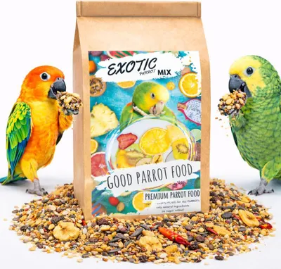 Zdjęcie produktu dla Premium Parrot Food- Exotic Parrot Mix -mieszanka owoców egzotycznych dla dużych papug 1kg