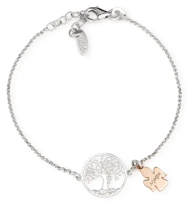 Immagine prodotto di Bracciali con ciondoli fissi Amen Rosé Collezione Albero Della Vita - donna