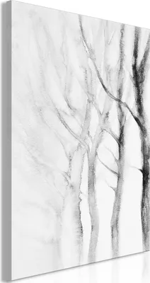 Produktbild von Italienischer Leinwand Leinwandbild - Way to Nature (1 Part) Vertical 80x120 cm Abstrakt b-B-0585-b-a