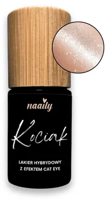 Zdjęcie produktu dla Kociak miedziany - lakier hybrydowy z efektem cat eye 5ml