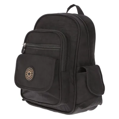 Produktbild von Mini Damen Rucksack Freizeit Reisen Outdoor Umhängetasche Nylon City Leicht Schwarz