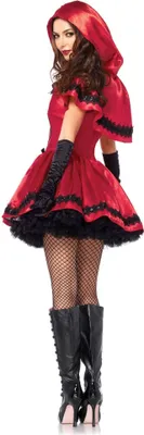 Zdjęcie produktu dla Leg Avenue 85230_09601, Czerwony, Biały, S, 1 szt.