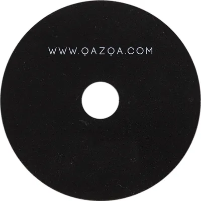Zdjęcie produktu dla QAZQA, płyta przykrywająca, czarna, o średnicy 11 cm, przeznaczona do płyty montażowej