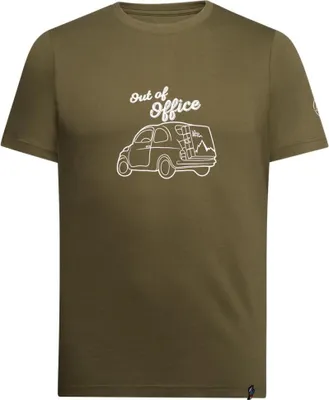 Produktbild von Cinquecento T-Shirt M, Cypress/Chalk, M, ZACT205E47W04M, Climbing Herren T-Shirt - La Sportiva