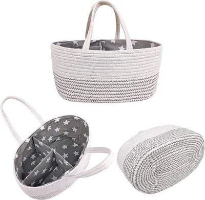 Immagine prodotto di Fasciatoio, box portatile per neonati, apribile, grigio, piccolo