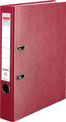 Zdjęcie produktu dla Segregator A4 5 cm czerwony Herlitz