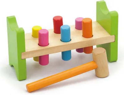 Immagine prodotto di Martello di legno per bambini Viga