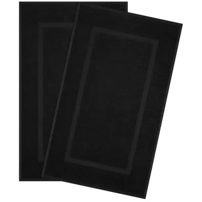 Immagine prodotto di Set di tappetini da bagno Hammetex, 2 pezzi, 51x86 cm – 100% cotone, 900 g/m², OEKO-TEX,