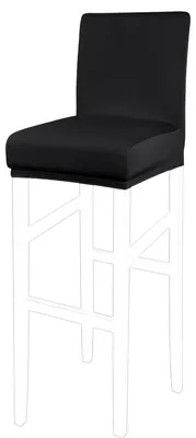 Produktbild von PiccoCasa Barhocker-Bezüge mit elastischer Unterseite, dehnbar und abnehmbar, Es