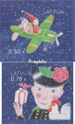 Produktbild von Briefmarken Lettland 2016 Mi 1004-1005 (kompl.Ausg.) postfrisch Weihnachten