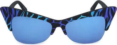 Immagine prodotto di Italia Independent Mod. I-I Mod- 0908 Peach Zebr Blue