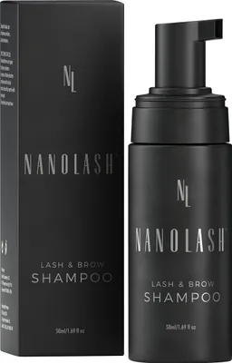 Produktbild von Shampoo für Wimpern und Augenbrauen Nanolash 50ml - Wimpern Extensions Shampoo