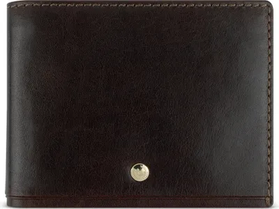 Produktbild von bugatti Geldbörse Neaples Wallet With Flap Brown dunkelbraun