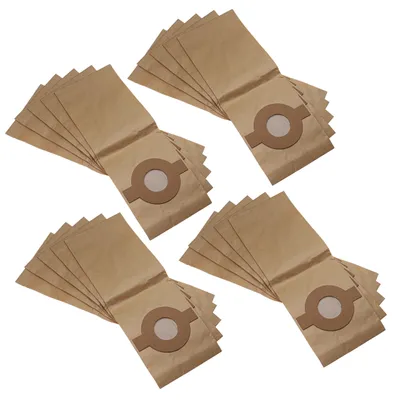 Produktbild von vhbw 20x Staubbeutel Ersatz für Kärcher 6.904-128.1, 6.904-128.0, 4002667013399 für Staubsauger - 23,5cm x 16cm braun