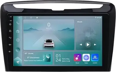 Immagine prodotto di Autoradio con Bluetooth e CarPlay per Lancia Ypsilon (2012-2020) - Compatibile con Apple e Android - Impianto stereo con sistema di navigazione - 1 GB di RAM, 32 GB di memoria