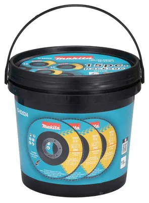Produktbild von Makita Fächerschleifscheiben 125 mm Z40-Z80 15-teiliges Set