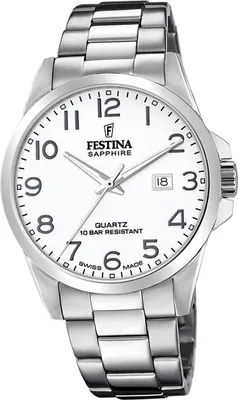 Obrázek produktu pro Pánské hodinky Festina s náramkem z nerezové oceli stříbrné D2UF20024/1