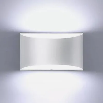Obrázek produktu pro LED svítidlo, studené světlo 6000 K, 7 W, nástěnné svítidlo do interiéru, bílé.