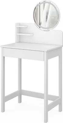 Produktbild von Schminktisch Vicco Surrey Weiß 60 cm mit LED-Spiegel, Model 47664