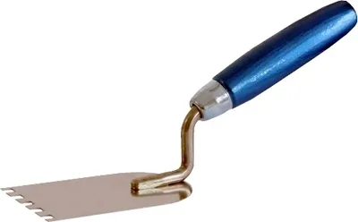 Produktbild von Gipserspachtel 80 mm, 6 x 6 gezahnt, Kaufmann®, rostfrei