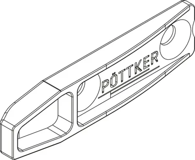 Produktbild von Ausgleichssicherung Alu 77 FRONTSLIDE Kunststoff silber