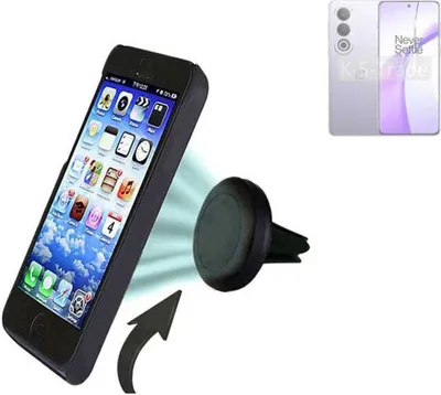Produktbild von K-S-Trade Kompatibel mit OnePlus Ace 3V Auto Handy Halterung KFZ Halter Lüftungsgitterhalterung Air Vent mount Smartphone Halter