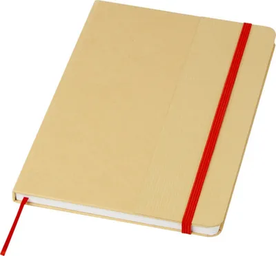 Immagine prodotto di Quaderno "Nelida", copertina rigida, materiale riciclato, A5 PF4467 (formato unico) (rosso)