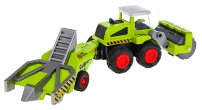 Produktbild von Landwirtschaftliche Walze für Kinder 1:55 Traktor mit Walze + Obstbaumanhänger