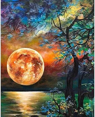 Zdjęcie produktu dla Malowanie po numerach dla dzieci dorosłych zestaw 40X50CM pędzle farby