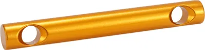 Produktbild von Windseilschnalle aus Aluminiumlegierung, 7 mm, 2 Löcher, für Outdoor-Camping, Wandern, Zelt, Baldachin, Schutz, Abspannleine, Kordelspanner, Verschluss