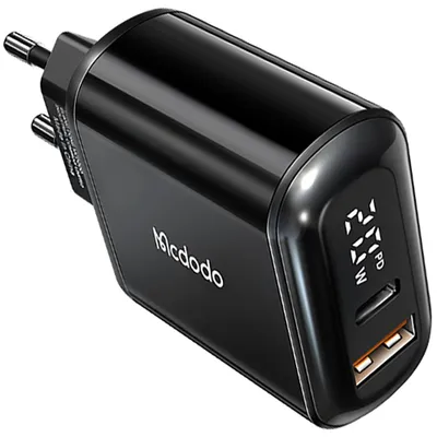 Produktbild von Mcdodo Power Ladegerät Pd 20W 2Xusb + Usb-C Lcd