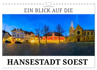 Produktbild von Ein Blick auf die Hansestadt Soest (Wandkalender 2027 DIN A4 quer), CALVENDO Monatskalender
