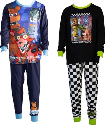 Produktbild von Five Nights At Freddys - "Game Over" Schlafanzug mit langer Hose für Kinder (2er-Pack) TC815 (128) (Bunt)