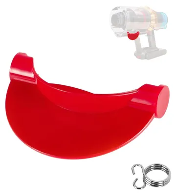 Staubbehälter-Entriegelungsknopf rot für Dyson V10–V15