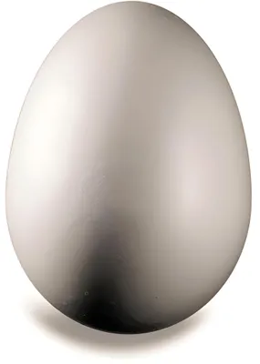 Produktbild von KNORR PRANDELL 216768067 Styropor-Ei 10 x 6 cm Styropor weiss