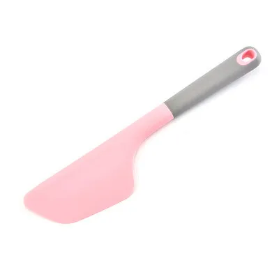 Produktbild von Teigschaber Großer Silikonspatel Kuchen-Sahne-Spatel(Rosa)
