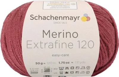 Immagine prodotto di Schachenmayr Merino Extrafine 120, 50g Marsala filati per maglieria a mano