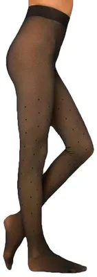 Produktbild von YSABEL MORA Thermo-Hose mit Seideneffekt, 160 den Punkte, Schwarz , 42